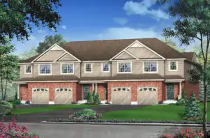 3D elevation of Canadiana Design Style