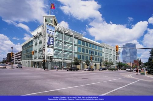 Commercial Building Facade Refacing - London Ontario